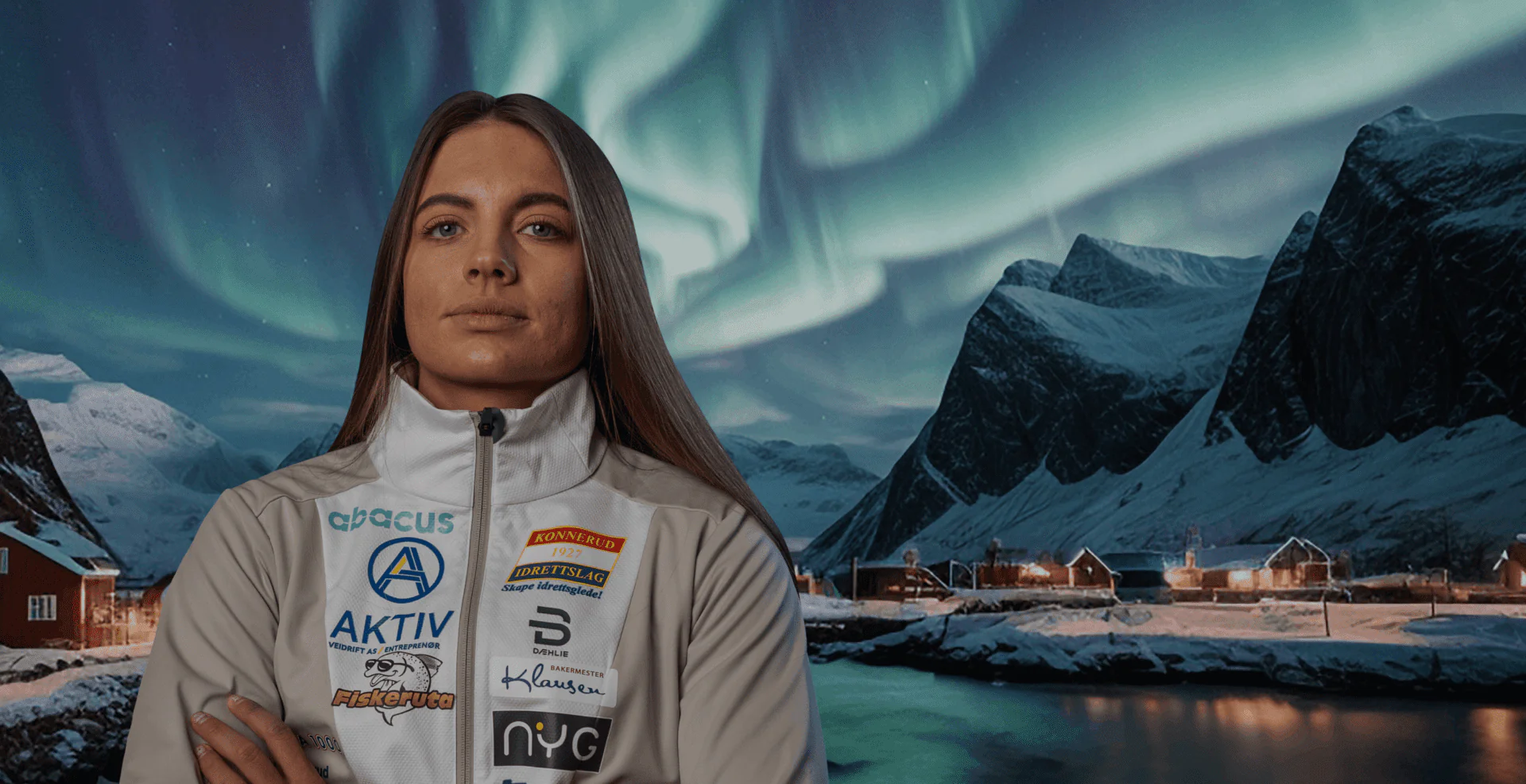 Forsida på Fiskeruta med bilde av Kristine Stavås Skistad