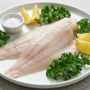 rødspette på tallerken